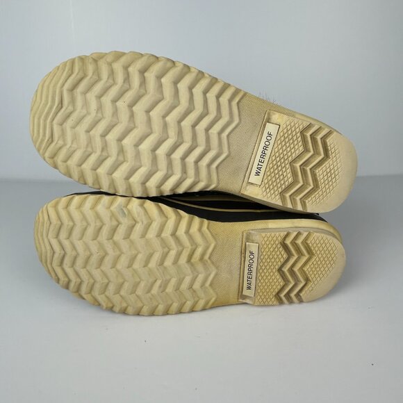 Sorel Boots Womens Size 7 Joan Of Arctic Waterproof Insulated Black Lace Up - Picture 9 of 16